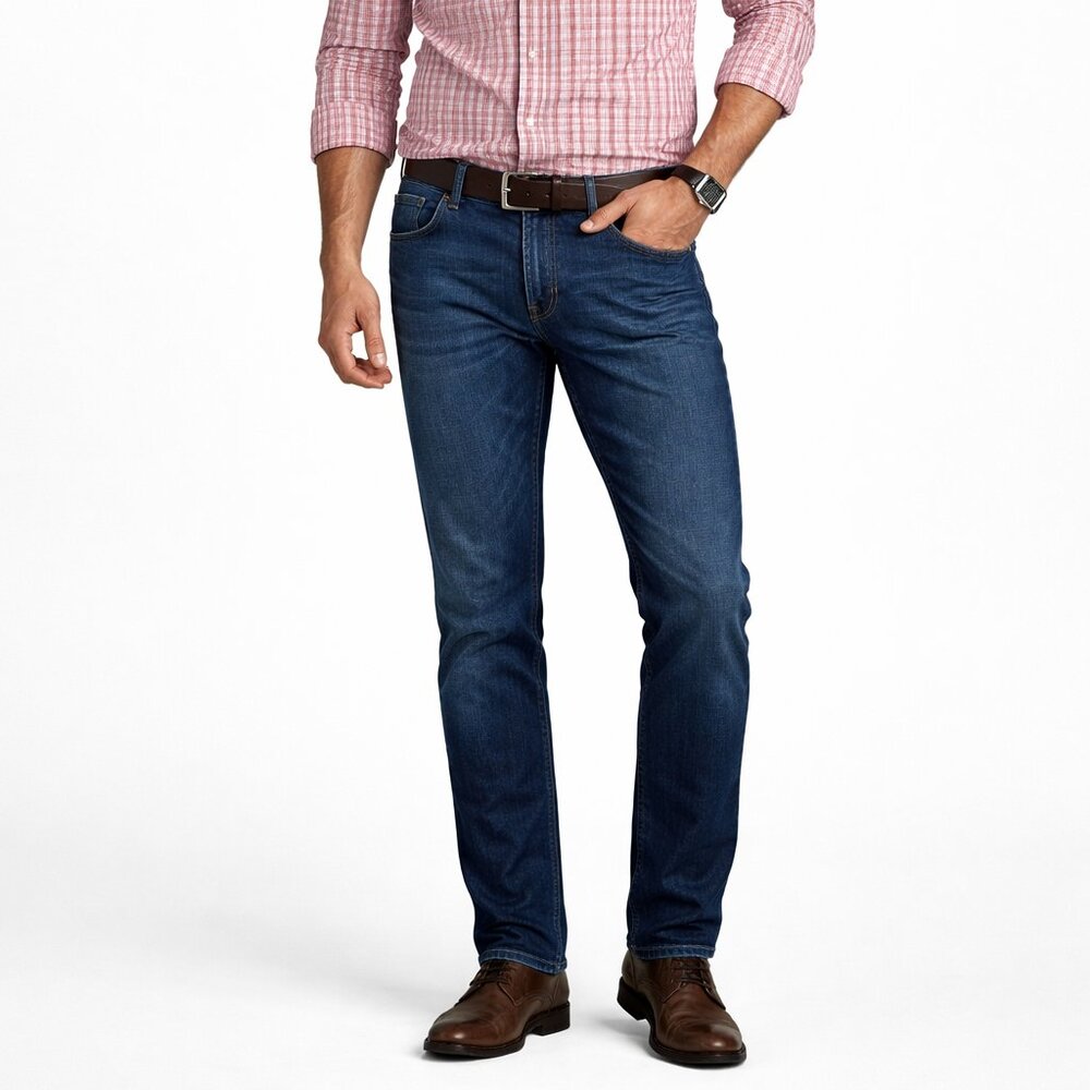 Emporio Armani
Men's Washed Denim Five-Pocket Pants 33